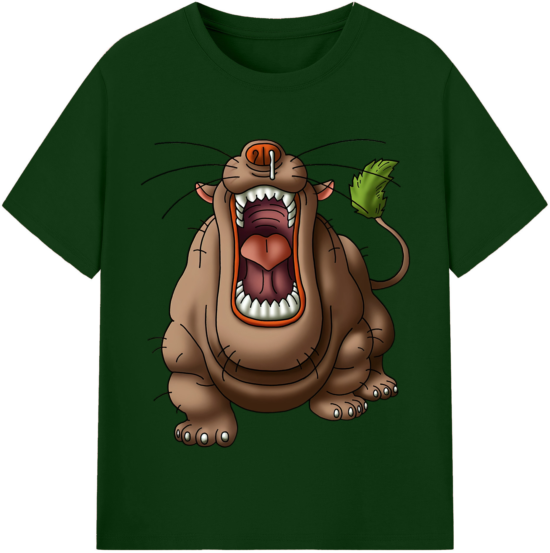 （画像用） ドラゴンクエスト Doragon Kuesuto Dragon Quest 綿100％半袖Tシャツ（フロントプリント）